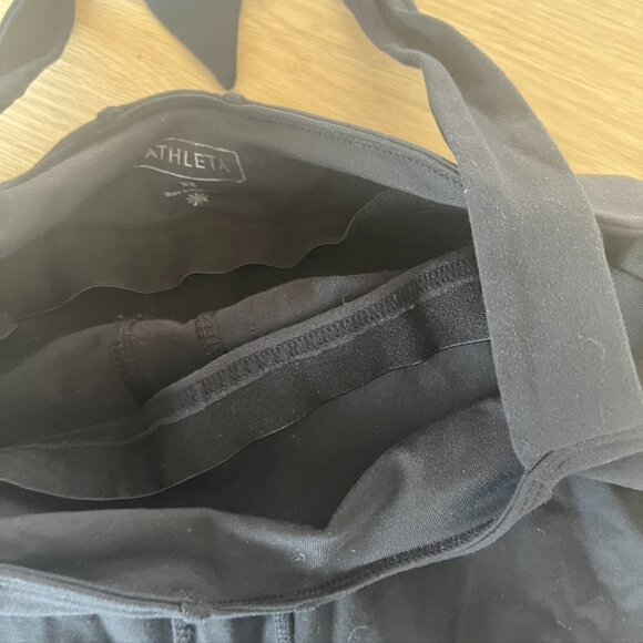 ATHLETA halter dress Black Tie Neck size XS - Picture 7 of 8